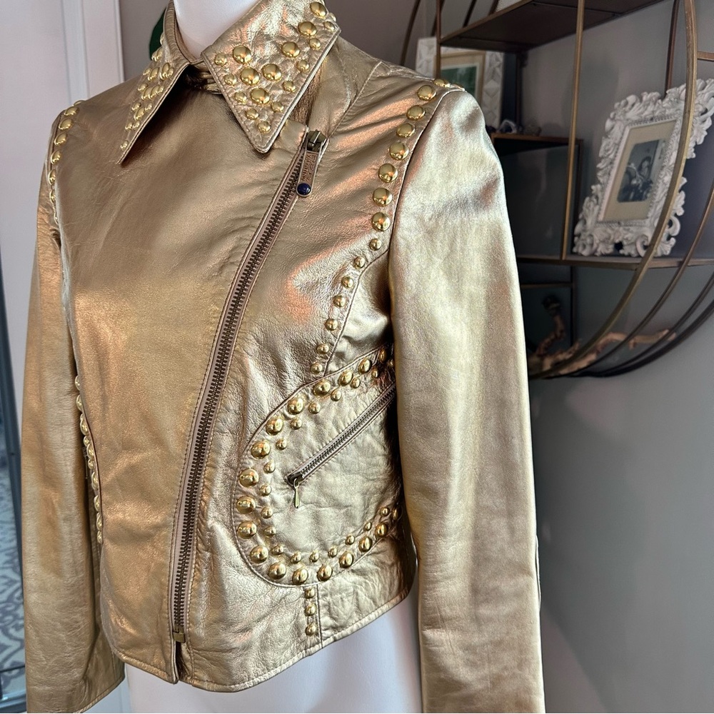 RED VALENTINO - NEW genuine leather w/ studs details. - Picture 5 of 12